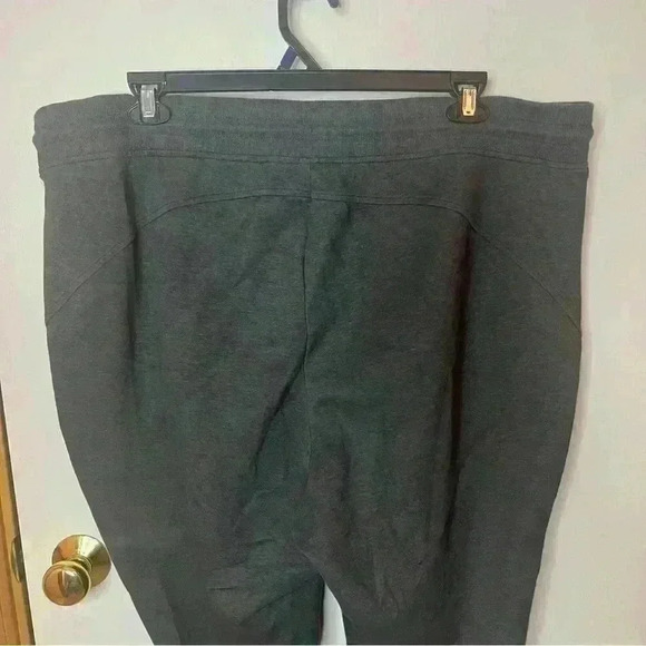 Old Navy Active Joggers Women 2x Gray High Rise Breathable Dynamic Fleece - Picture 8 of 8